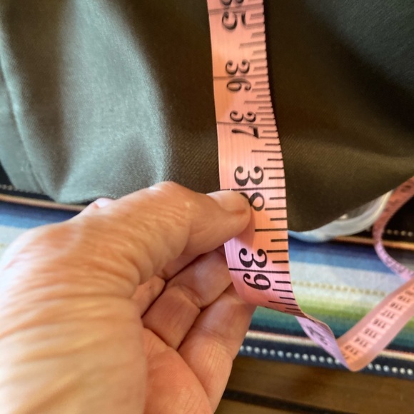 Banana Republic Factory tencel button up shirt dress. Size 10 army green. - Picture 5 of 6